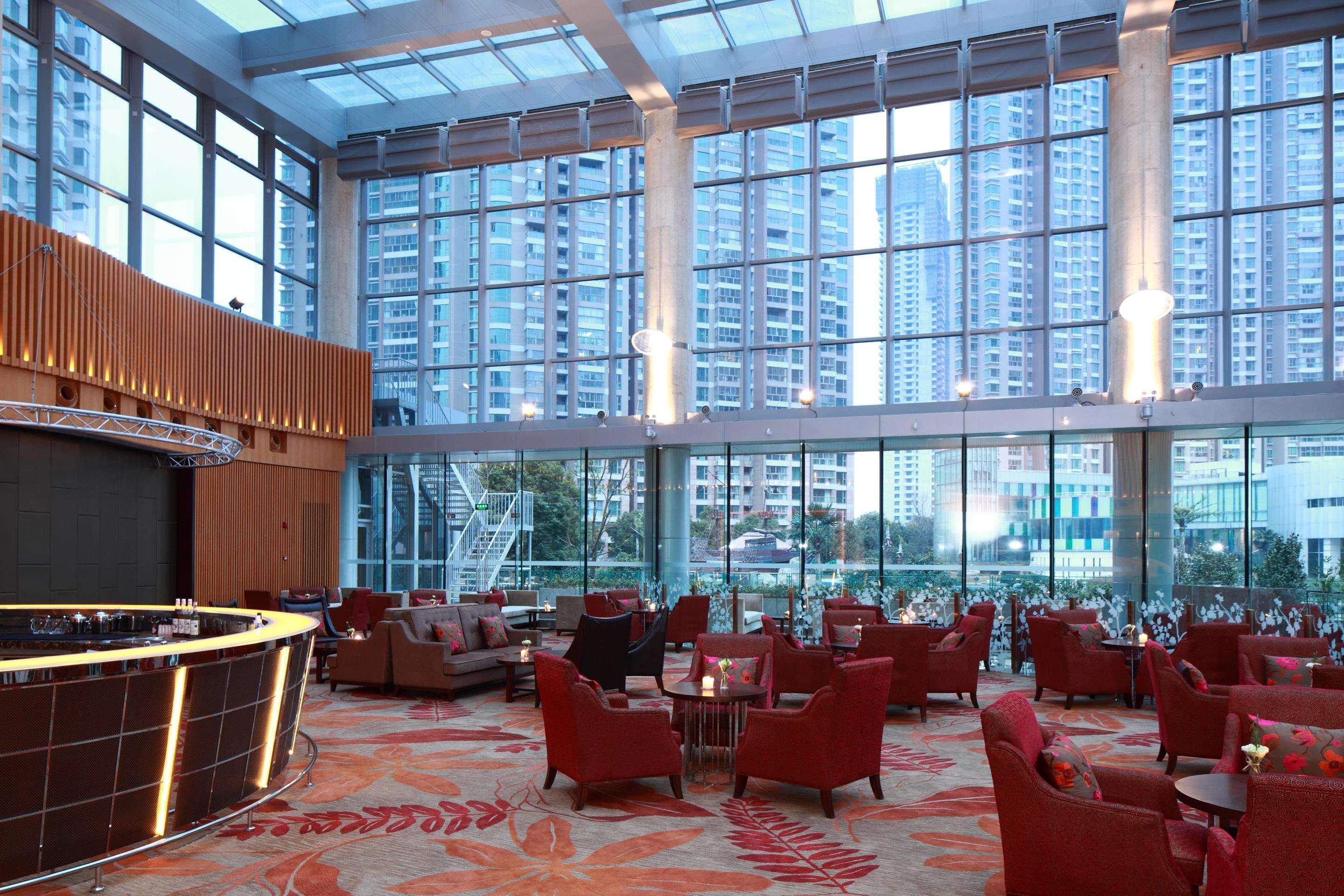 Hilton Nanjing Riverside Restaurang bild